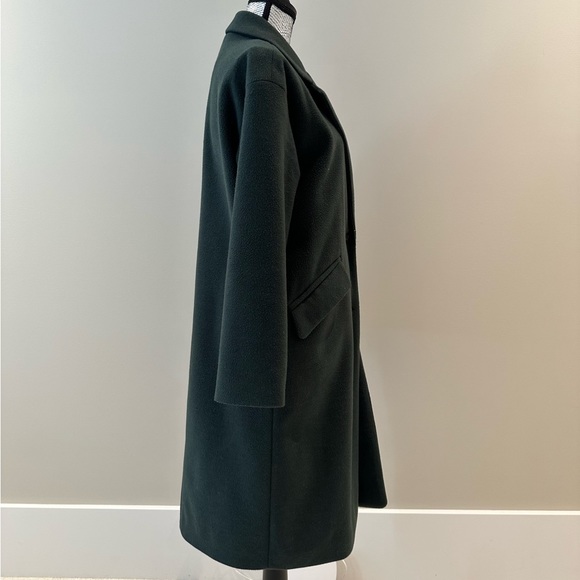 Noul green coat with scarf - Picture 3 of 7